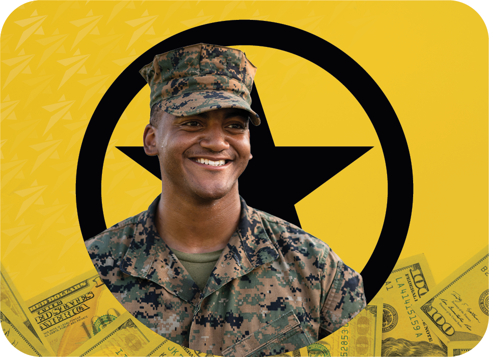 Military Man Money
